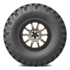 Alpha on 15x7 V15 Bronze UTV Wheel and Tire Kit