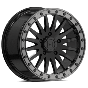 V06 Beadlock UTV Wheel Gloss Black