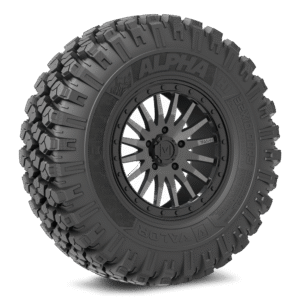 Alpha on 15x8 V06 BG UTV Wheel and Tire Kit