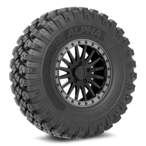 Alpha on 15x8 V06 GB UTV Wheel and Tire Kit