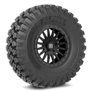 Alpha on 15x8 V06 SB UTV Wheel and Tire Kit