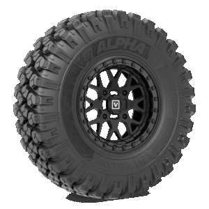 Alpha on 15x7 V07 SB UTV Wheel and Tire Kit