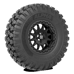 Alpha on 15x7 V09 SB UTV Wheel and Tire Kit
