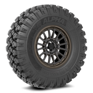 Alpha on 15x7 V14 RB UTV Wheel and Tire Kit